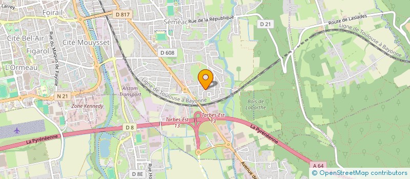 localisation de l'entreprise ELIAS  SEMEAC