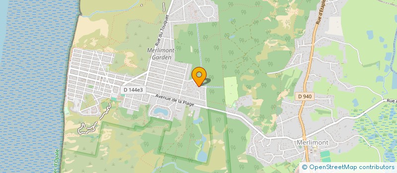 localisation de l'entreprise ELIAS  MERLIMONT