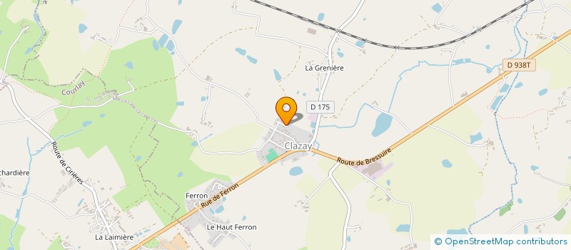 localisation de l'entreprise ELIAUB  BRESSUIRE