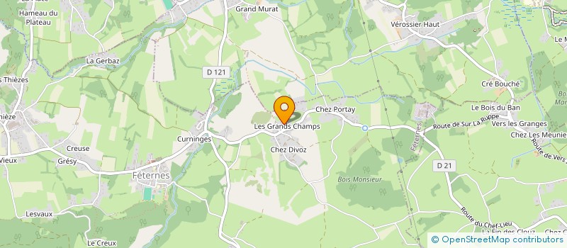 localisation de l'entreprise ELIAXE  FETERNES