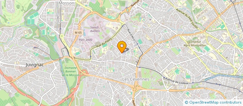 localisation de l'entreprise ELIB GROUPE  MONTPELLIER