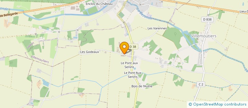 localisation de l'entreprise ELIBAST à VILLEMOUTIERS