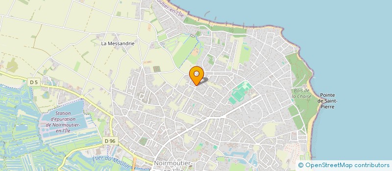localisation de l'entreprise ELIBAT à NOIRMOUTIER-EN-L'ILE