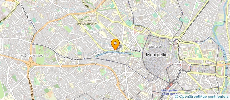 localisation de l'entreprise ELIBAVI à MONTPELLIER