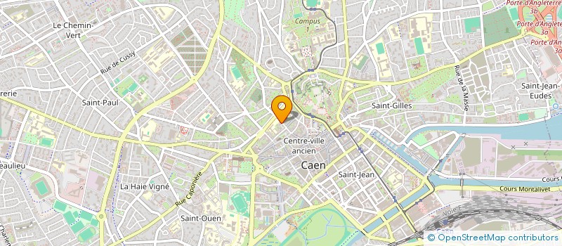localisation de l'entreprise ELIBE à CAEN
