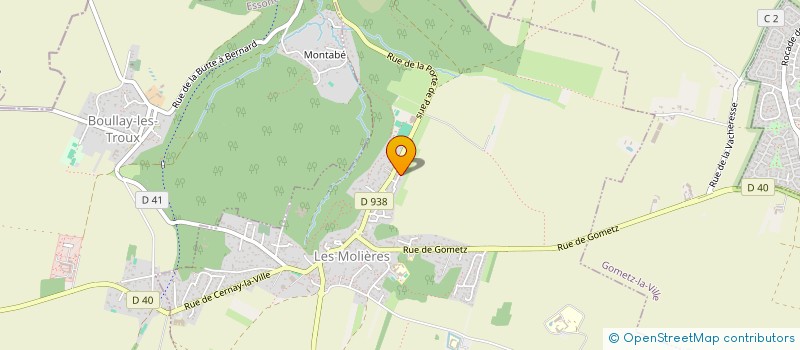 localisation de l'entreprise ELIBLA  MARCOUSSIS