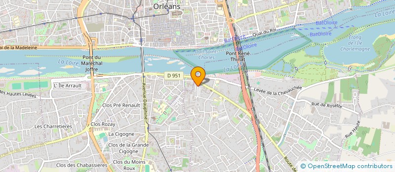 localisation de l'entreprise ELICABRITO  SAINT-JEAN-LE-BLANC