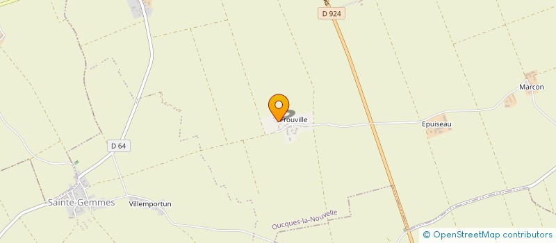 localisation de l'entreprise ELICE  OUCQUES LA NOUVELLE