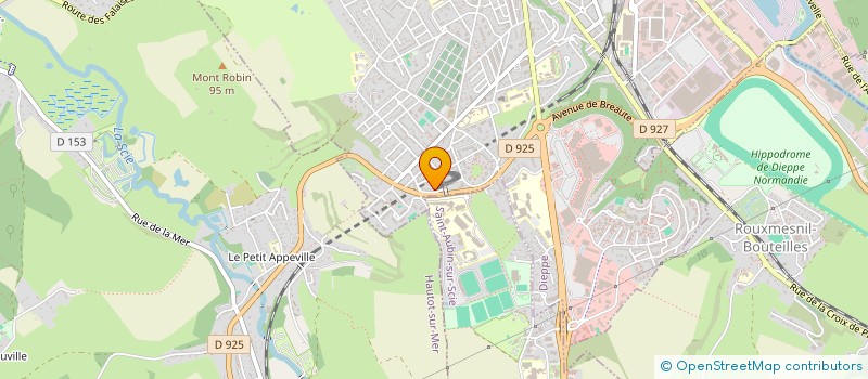 localisation de l'entreprise ELICENTRALE à DIEPPE