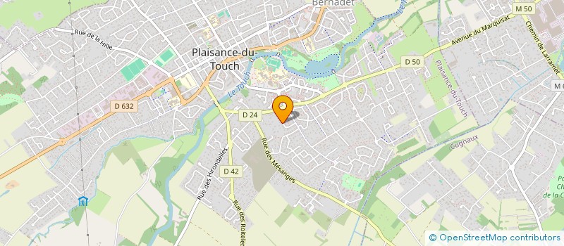 localisation de l'entreprise ELICHA  PLAISANCE-DU-TOUCH