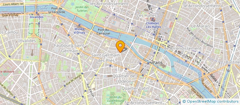 localisation de l'entreprise ELICIS  PARIS