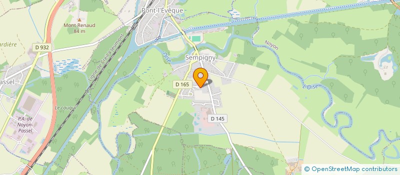 localisation de l'entreprise ELICIUS  SEMPIGNY