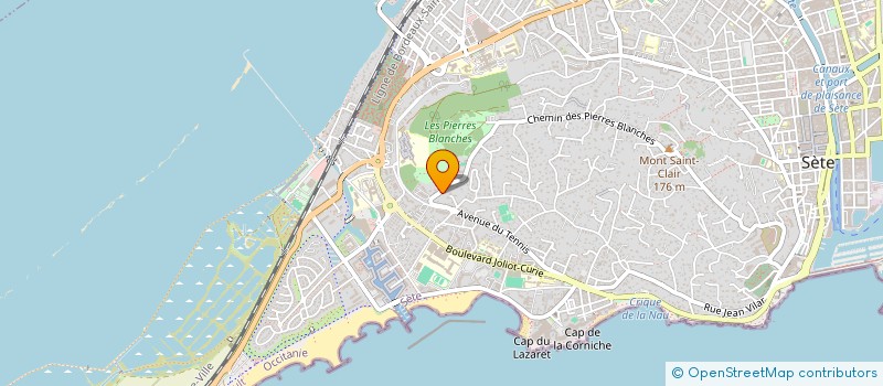 localisation de l'entreprise ELICLESTE  SETE