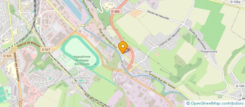 localisation de l'entreprise ELICO  MARTIN-EGLISE