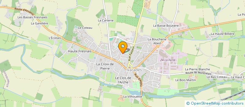 localisation de l'entreprise ELICO à LOIREAUXENCE