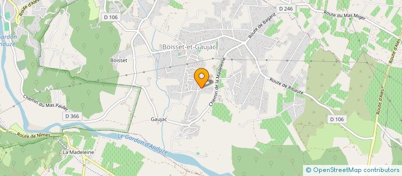 localisation de l'entreprise ELICOCEAN  BOISSET-ET-GAUJAC