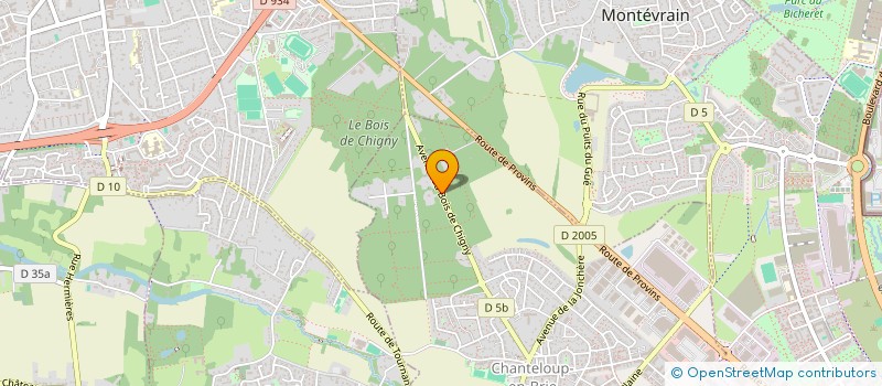 localisation de l'entreprise ELICOM  CHANTELOUP-EN-BRIE