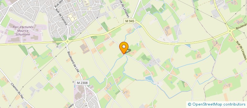 localisation de l'entreprise ELICOM SARL à COMINES