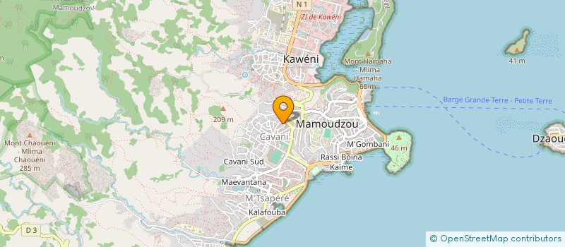 localisation de l'entreprise ELICONOMIE à MAMOUDZOU