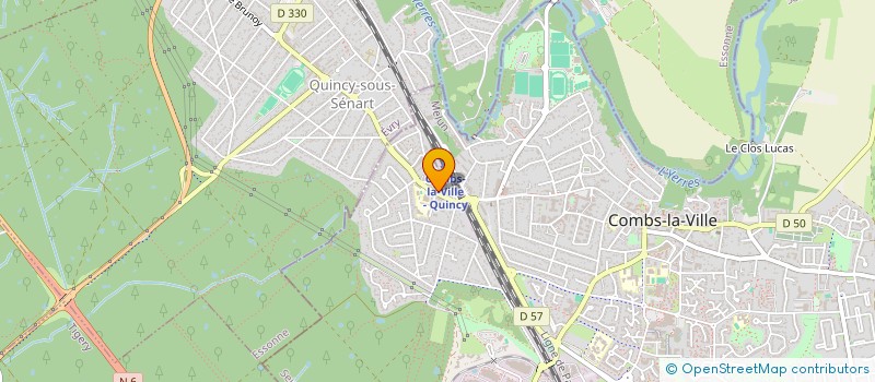 localisation de l'entreprise ELICRIZ  COMBS-LA-VILLE