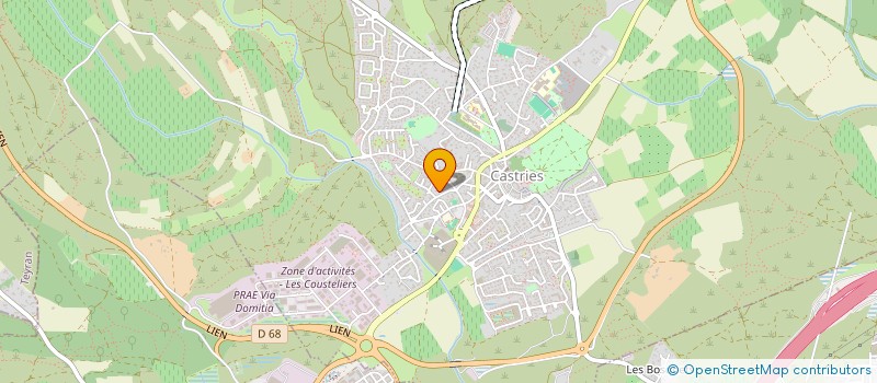 localisation de l'entreprise ELIDANSE  CASTRIES