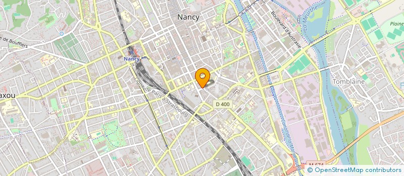 localisation de l'entreprise ELIDE SARL à NANCY