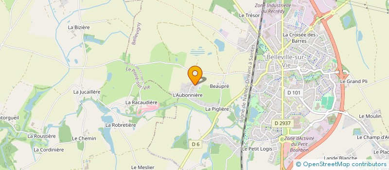 localisation de l'entreprise ELIDEN  BELLEVIGNY