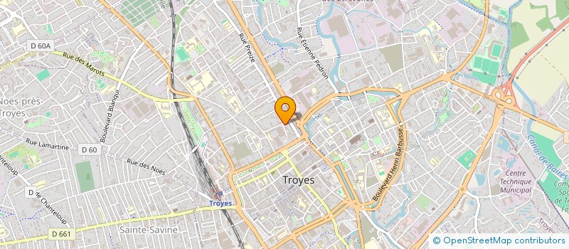 localisation de l'entreprise ELIDEVELOPPEMENT  TROYES