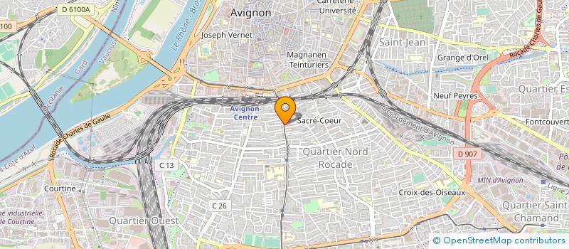 localisation de l'entreprise ELIDIS à AVIGNON