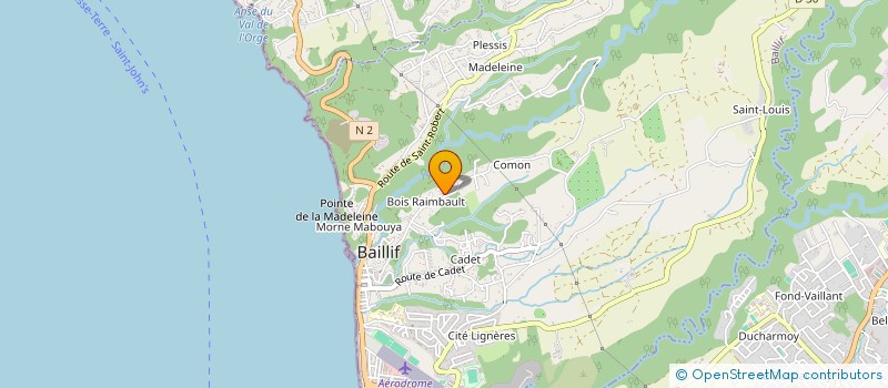 localisation de l'entreprise ELIDJAH PROD' à BAILLIF
