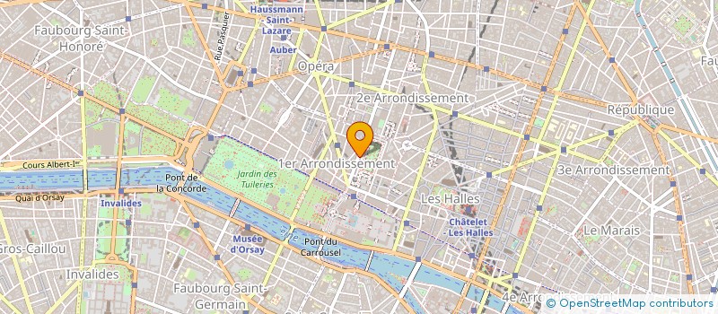 localisation de l'entreprise ELIE à PARIS