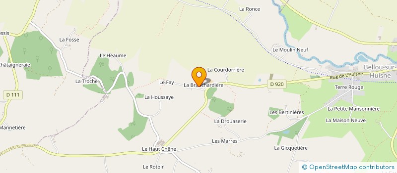 localisation de l'entreprise ELIE à SAINT-GERMAIN-DES-GROIS