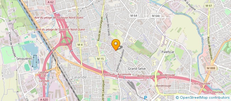 localisation de l'entreprise ELIE CARAIBES DEVELOPPEMENT  LAUNAGUET