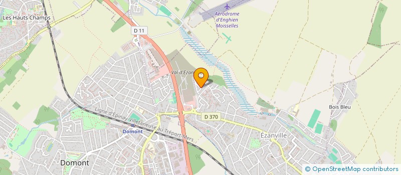 localisation de l'entreprise ELIE-ETIENNE TRANSPORT  EZANVILLE