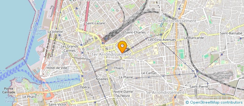 localisation de l'entreprise ELIE S.A.S.U à MARSEILLE