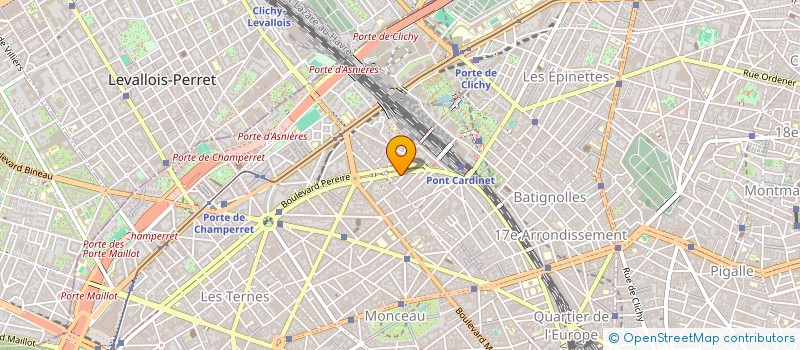 localisation de l'entreprise ELIE & YAEL PARTOUCHE INVEST  PARIS