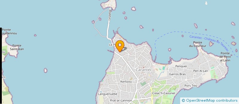 localisation de l'entreprise ELIES/BODILIS  CARANTEC