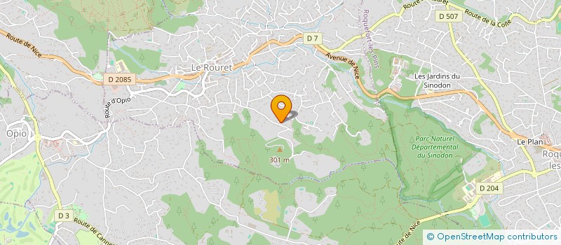 localisation de l'entreprise ELIES PERE ET FILLES  LE ROURET