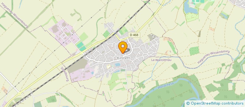 localisation de l'entreprise ELIESSP  KILSTETT