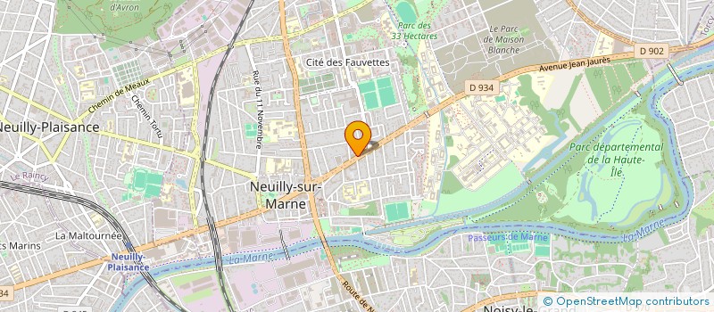 localisation de l'entreprise ELIF à NEUILLY-SUR-MARNE