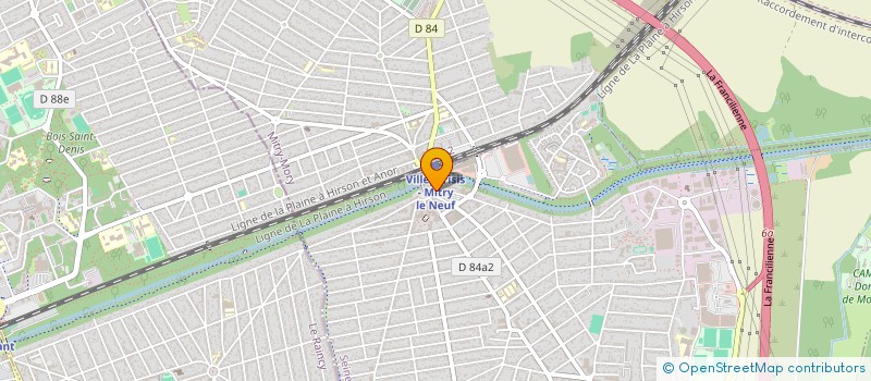 localisation de l'entreprise ELIF  VILLEPARISIS