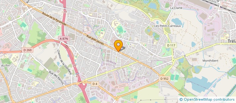 localisation de l'entreprise ELIF CONCEPT  TRELAZE