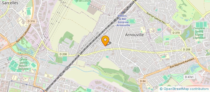 localisation de l'entreprise ELIF- OLCAY  ARNOUVILLE