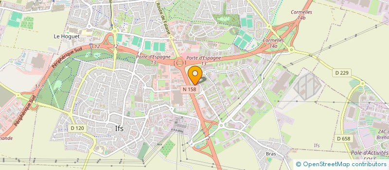 localisation de l'entreprise ELIF'S  IFS