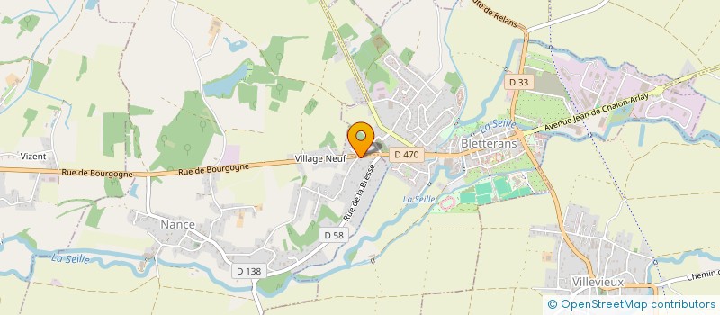 localisation de l'entreprise ELIGAN  NANCE