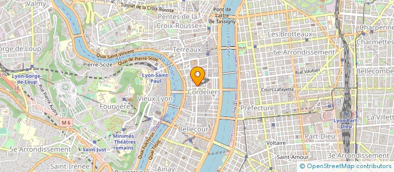 localisation de l'entreprise ELIGE CAPITAL à LYON