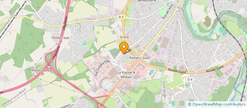 localisation de l'entreprise ELIGIL DEVELOPPEMENT  POITIERS