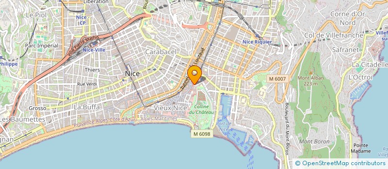 localisation de l'entreprise ELIJO à NICE