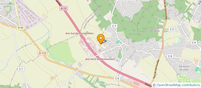 localisation de l'entreprise ELIKEA à MORAINVILLIERS