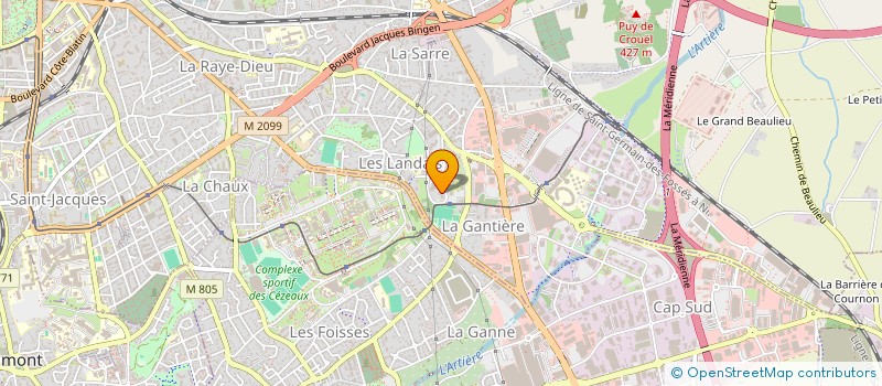 localisation de l'entreprise ELIKIA CONGO  CLERMONT-FERRAND